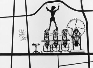  Die Maschine | The Machine Land: BRD 1966 Regie: Wolfgang Urchs Bildbeschreibung: Sektion: Retrospektive Quelle: Deutsche Kinemathek, © Schamoni Film 